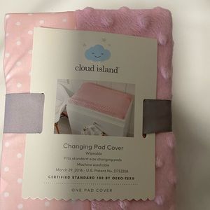 Pink Changing Pad Cover